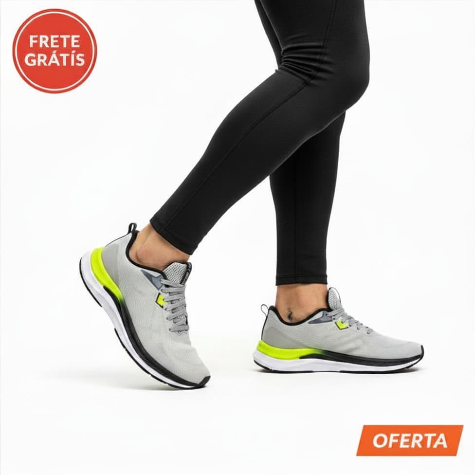 Tênis Masculino de Corrida Academia leve Confortavel