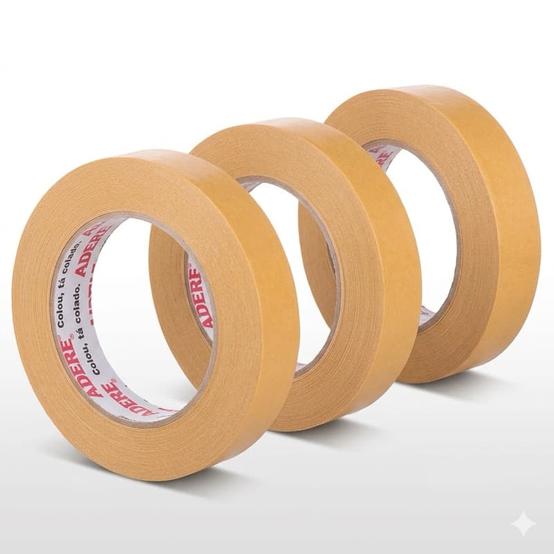 3x Fitas Dupla Face Carpefix 462 Para Carpete Adere 19mm X 30m