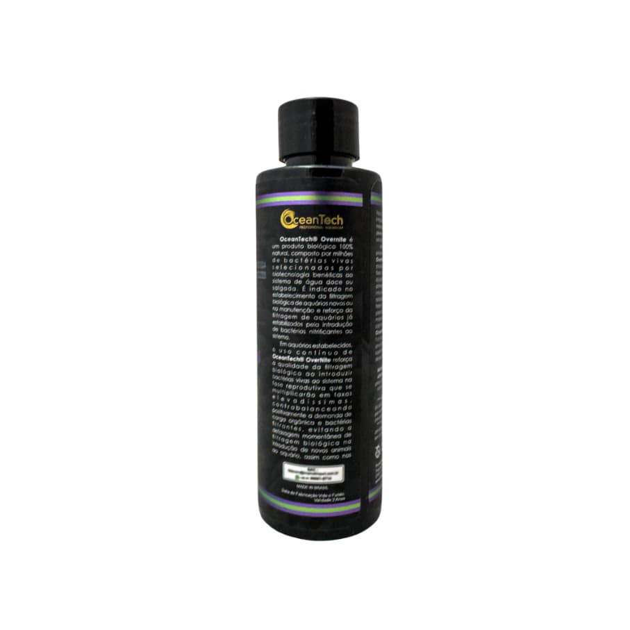 ACELERADOR BIOLÓGICO PARA AQUÁRIO OCEAN TECH OVER NITE 120ML