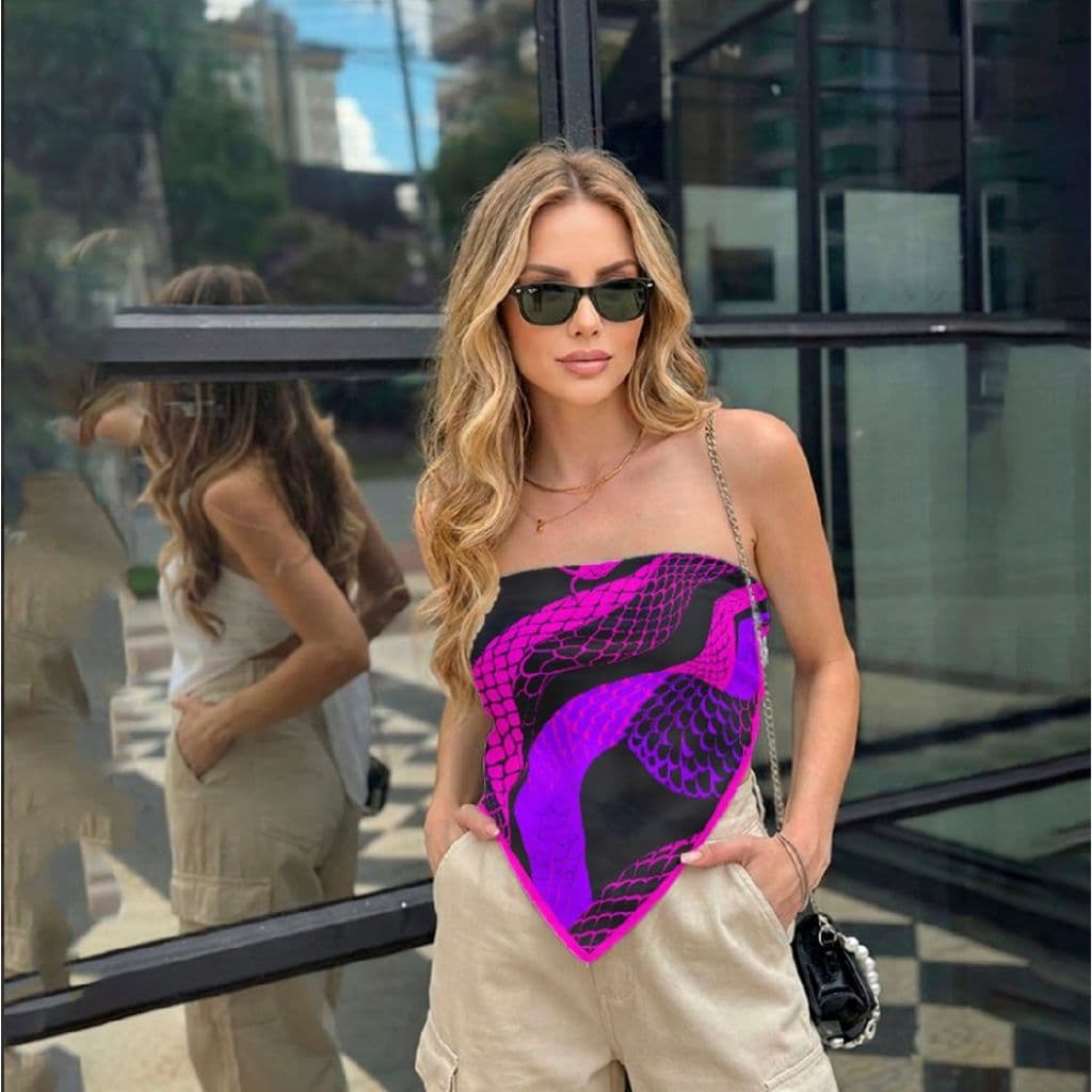 Lenço Feminino Cetin Feminino Estamapado Grande 90x90 Acabamento Premium Varias Formas De Usar Tendencia