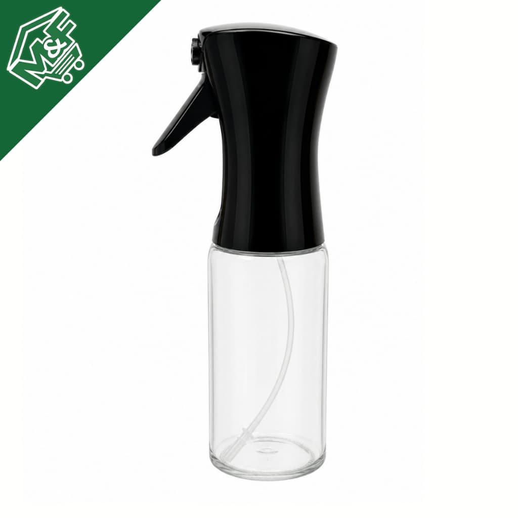 Spray Borrifador Galheteiro Azeite Frasco de Vidro 210ml Óleo Vinagre Pulverizador Cozinha Utensílio