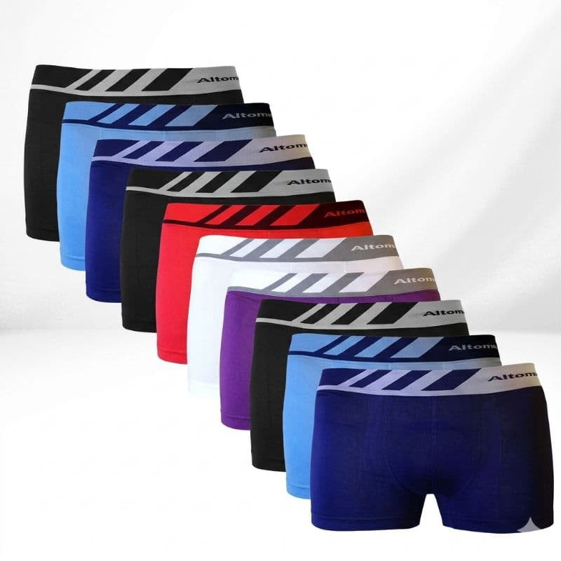 CUECA BOX ALTOMAX ALTA QUALIDADE TECIDO RESPIRÁVEL, GARANTINDO CONFORTO PARA O DIA DIA.