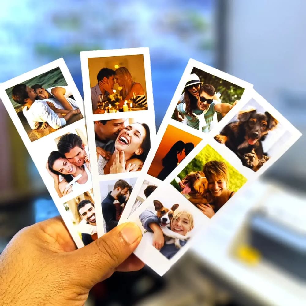KIT TIRINHA DE FOTOS ESTILO CABINE - REVELAÇÃO DE FOTOS - ENVIO RÁPIDO