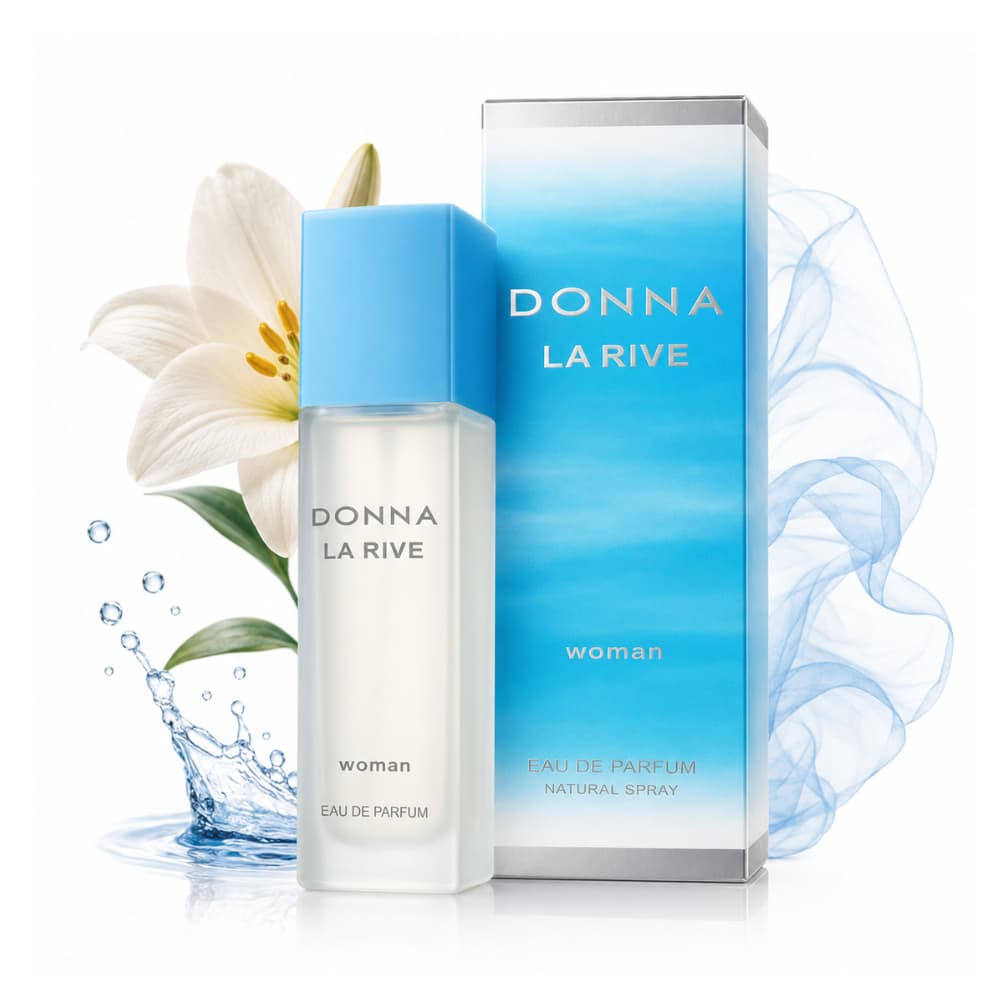 Perfume Donna La Rive Feminino Eau de Parfum 90ml - Importado - Original - Fragrância Marcante - Alta Fixação