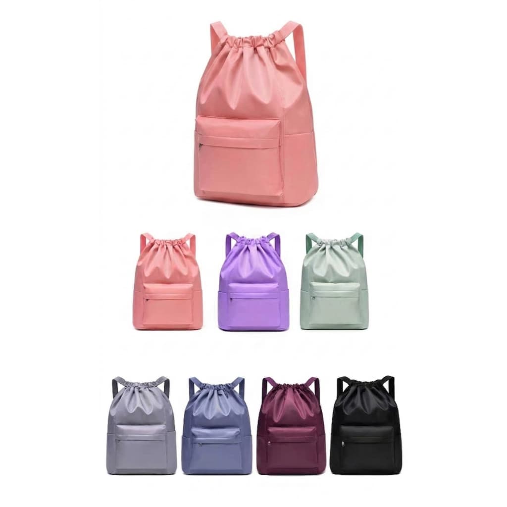 Bolsa Mochila Saco Modelo Liso Para Academia E Passeios Material Impermeável Resistente Unissex