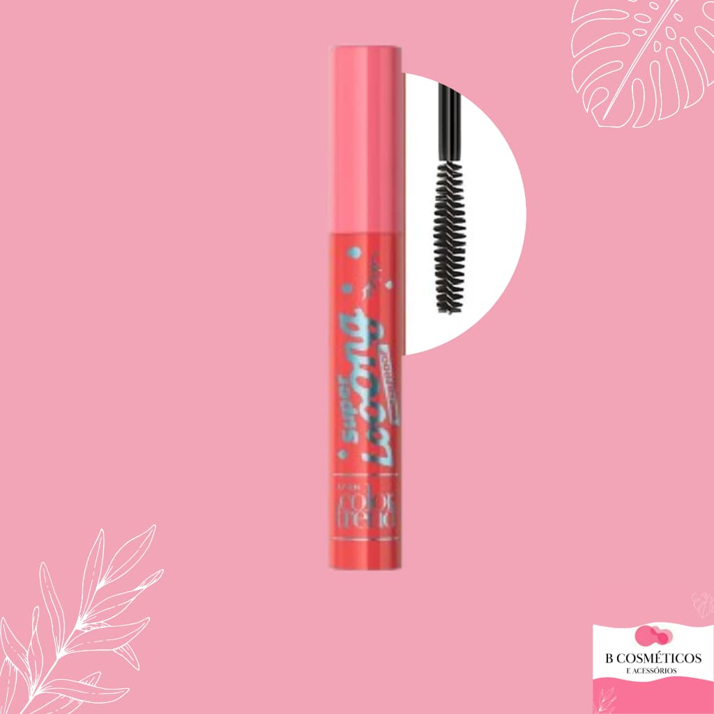 Máscara de cílios SUPER LOONG À PROVA D'ÁGUA color trend AVON