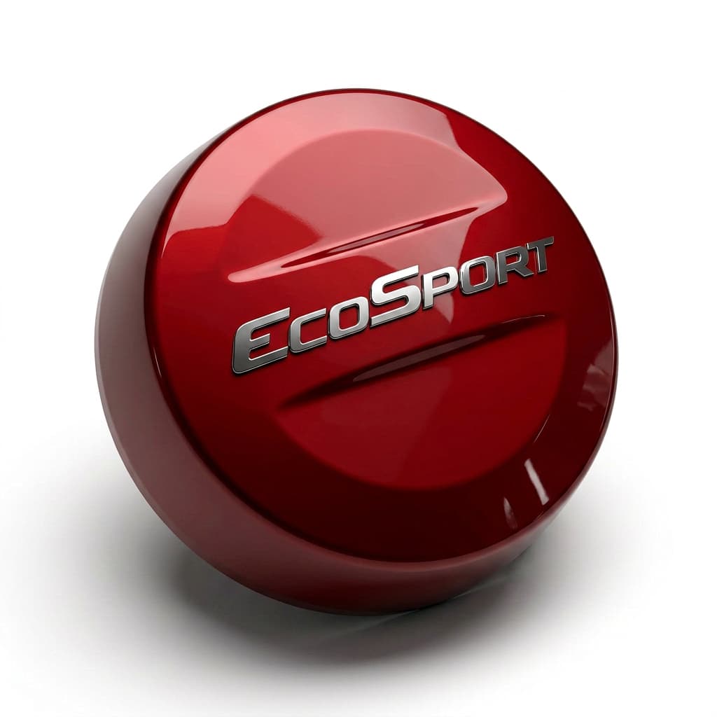 Capa de Estepe Rígida FORD ECOSPORT - Vermelho Arpoador - Ano de Aplicação 2013 A 2022