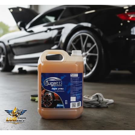 Pretinho Pneu Concentrado Bugatti Química 5 Litros Brilho Natural