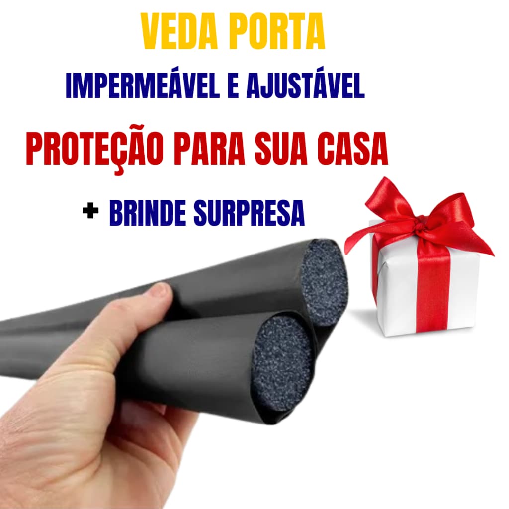 Veda Porta Protetor Ajustável Impermeável Proteção Para sua Casa Contra Frio e Insetos