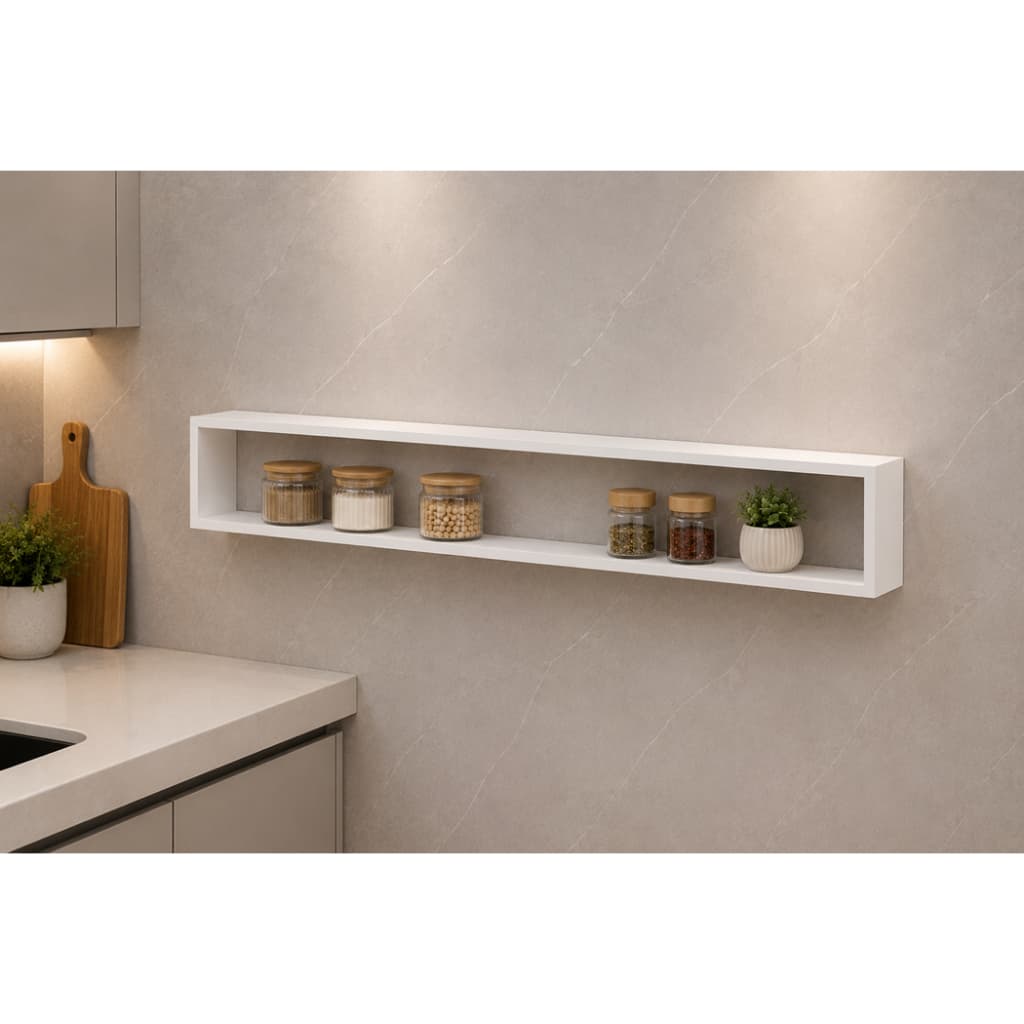 NICHO 1,20X15X15 (INTERNO LIVRE 12 CM)  SALA, QUARTO, BANHEIRO E DECORAÇÃO COZINHA, ESCOLA