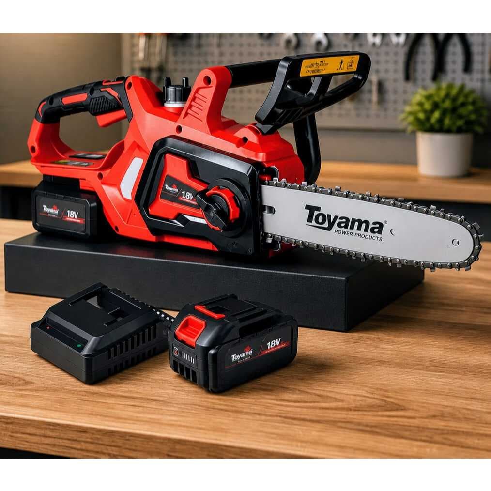 Motosserra Sabre 10 POL com Bateria 18V e Carregador Bivolt TBT18RCS10-K TOYAMA