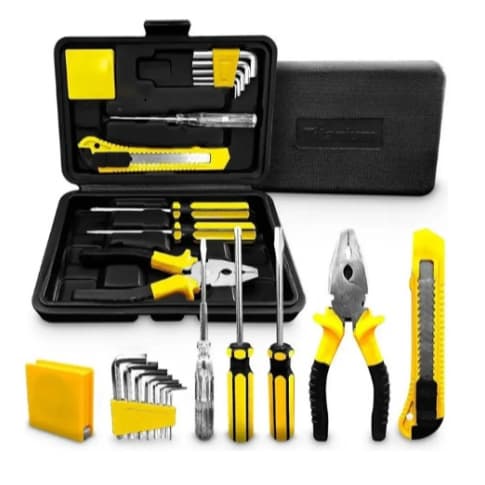 Maleta Jogo Kit De Ferramentas 11 Pcs Allen Trena Alicate