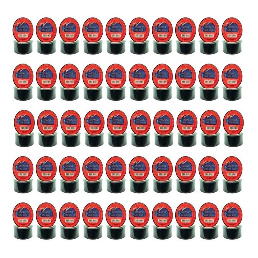 Kit 100 Unidades Fita Isolante Anti Chama Isoflex 19mm X 10m