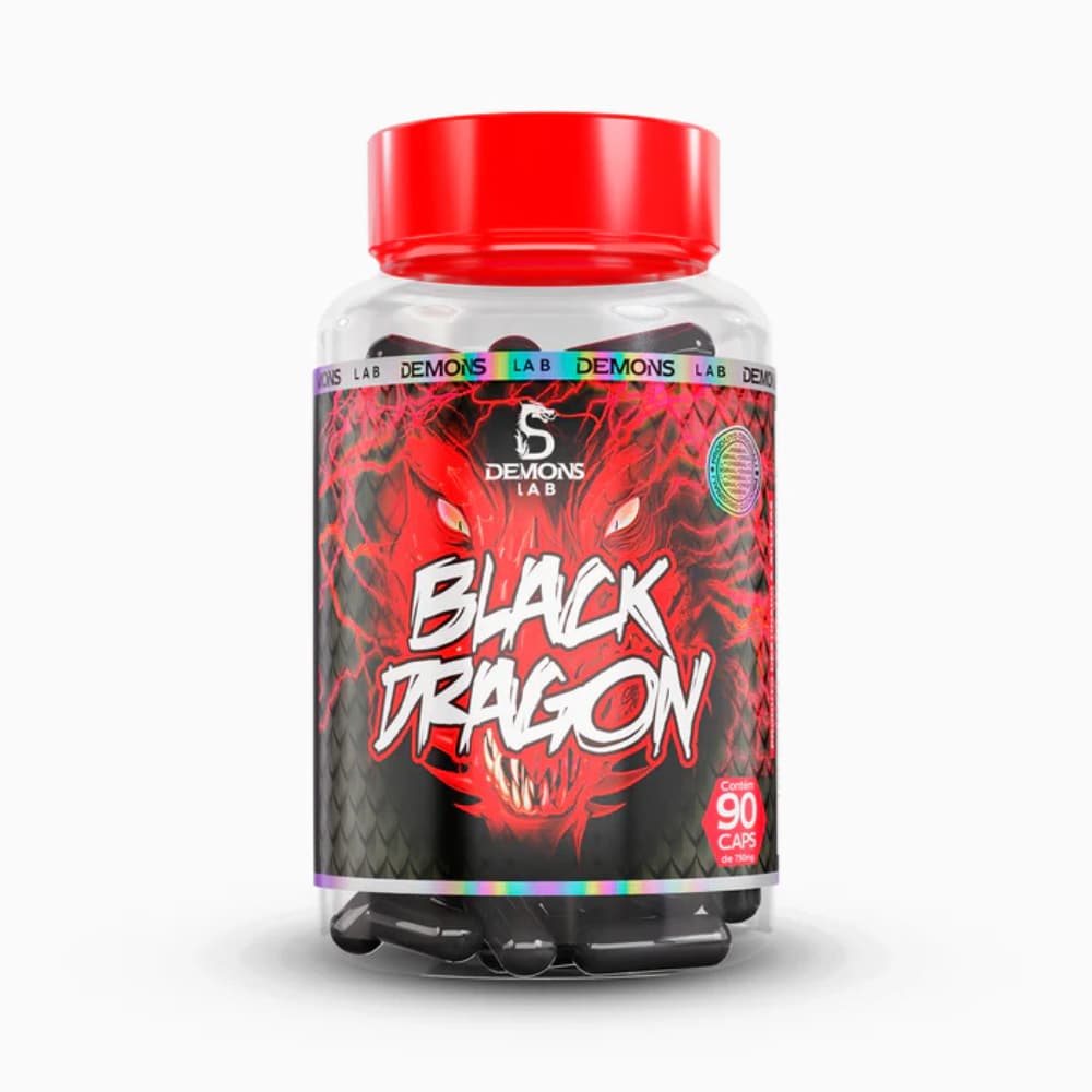 Black Dragon - 90 Cápsulas - Termogênico - Demons Lab
