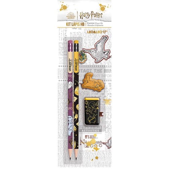 Kit Harry Potter Escolar - 01 Blister com 04 und - Leo leo
