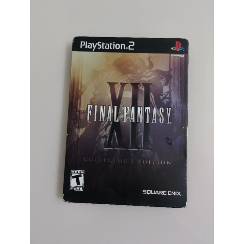 Final Fantasy XII Edição de Colecionador Original Americano Steelbook