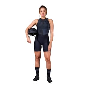 Macaquinho Triathlon Woom Carbon Phantom Black