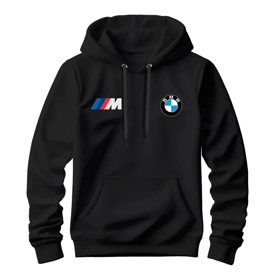 Moletom Bmw Canguru Linha M Estiloso 100% Algodão - Envio Rápido