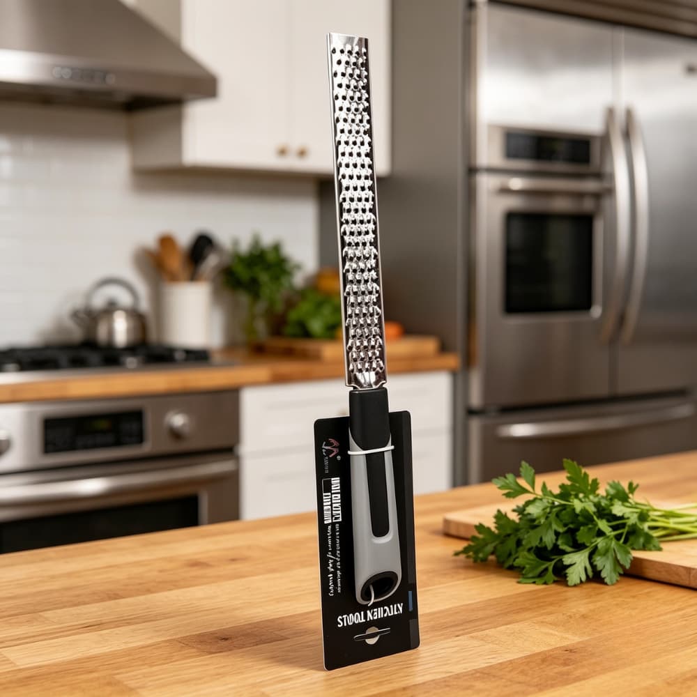 Ralador Culinário Profissional Em Inox P/ Queijos