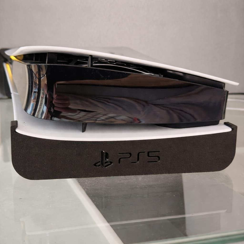 Suporte horizontal para PS5 SLIM com Leitor de disco e FAT com leitor de disco / Base estável e antiderrapante