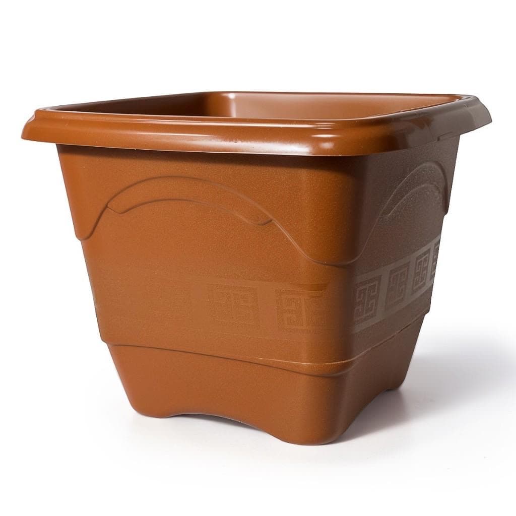 Kit Vasos Terracota 12,5L Decorativo Para Plantas Flor Grandes Par Jardim de Flores e Hortaliças