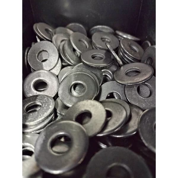 ARRUELA LISA PVC 5/16 10PÇS