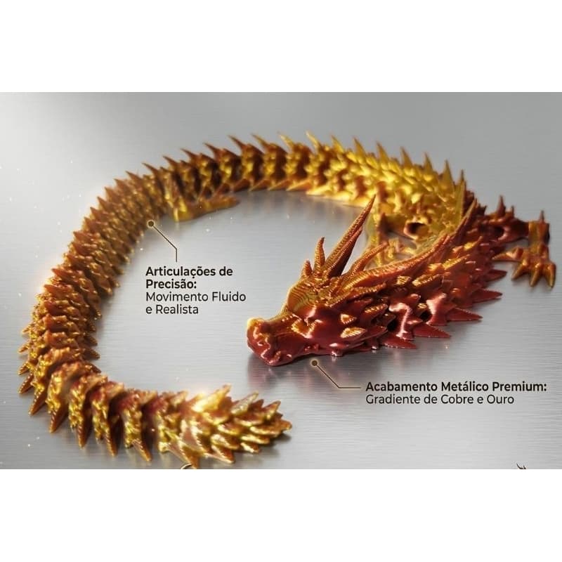 Brinquedo Dragão Articulado Fidget Toy