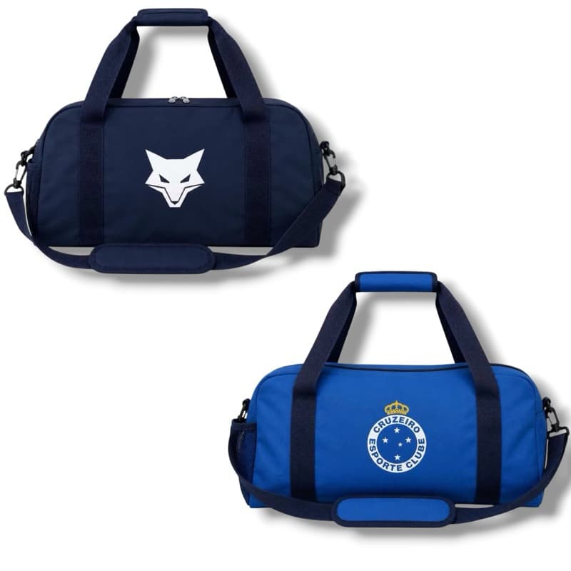 Bolsa Academia Cruzeiro Premium Esportiva Duffel Viagem Bolsa Esportiva