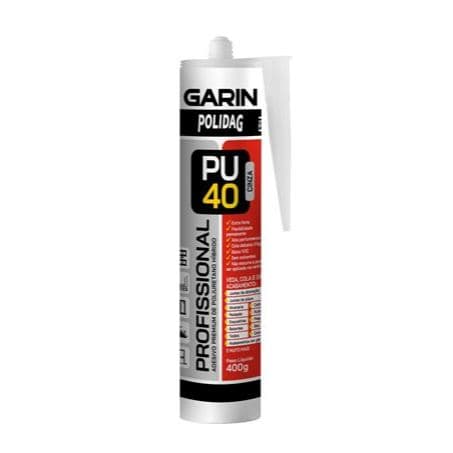 Pu 40 Profissional Garin Polidag adesivo premium de poliuretano híbrido 400g