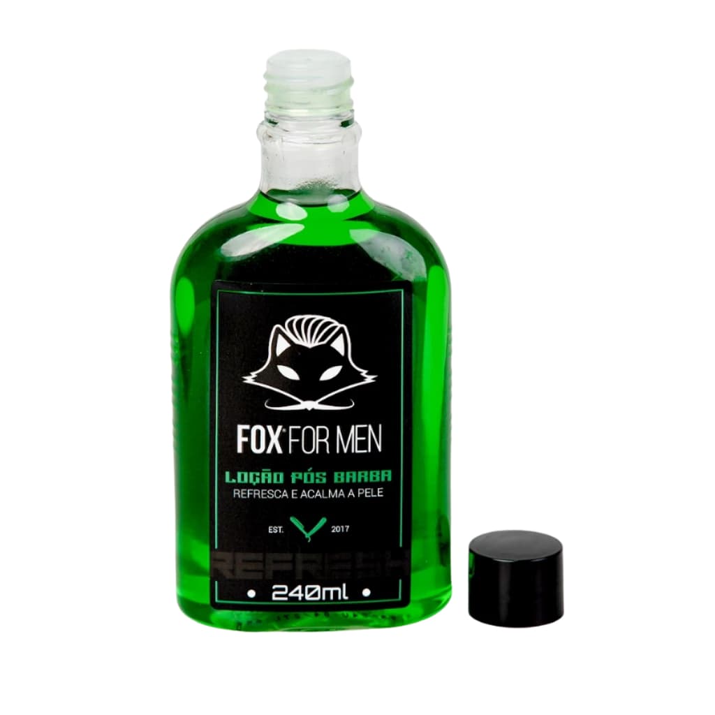 Loção pós Barba Refresca E Acalma A Pele 240ml Fox For Men