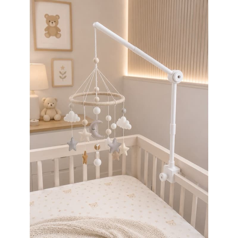 Suporte para Móbile de Berço Ajustável – Praticidade e Encanto para o Quarto do Bebê COD-028