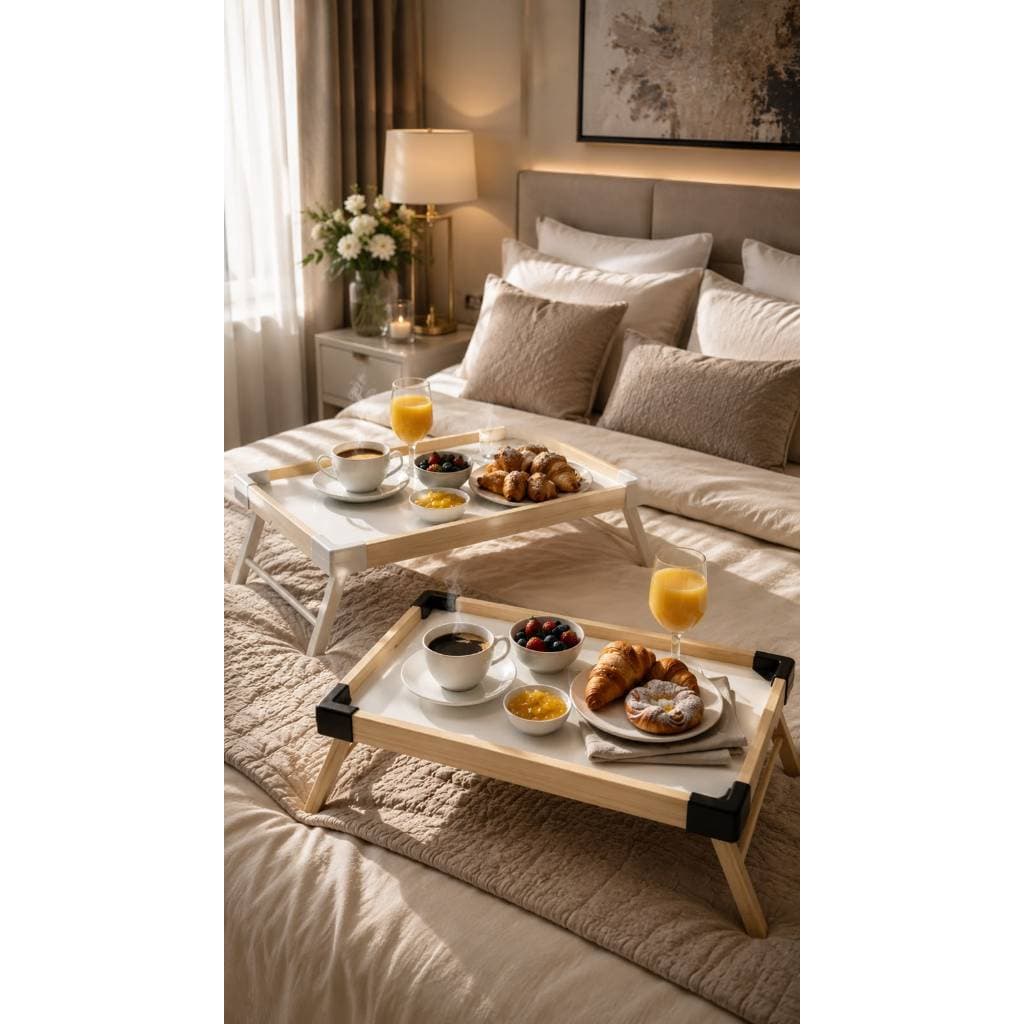 Mesa Servir Café Da Manhã Na Cama Bandeja Small Retratil Hotel Motel Comemoração