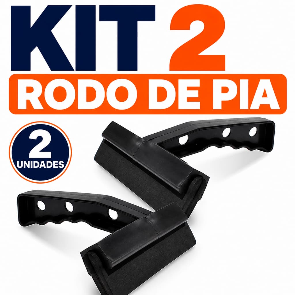 KIT 2 RODOS DE PIA – REMOVE ÁGUA COM FACILIDADE TOY25804