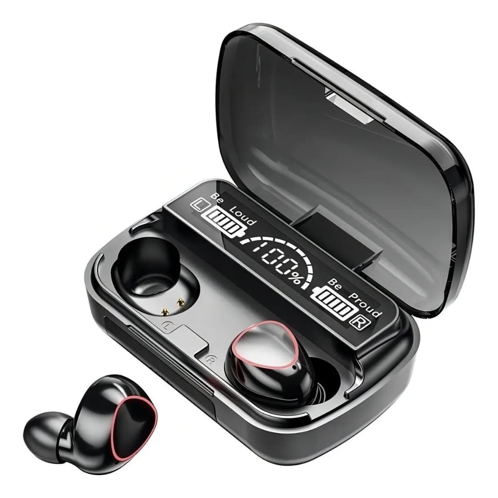 Fone De Ouvido Bluetooth Tws F9-5 Resistente A Água E Power