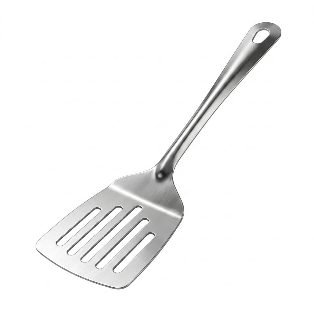 Espátula Vazada Inox Inteiriça Home Line Cozinha Premium