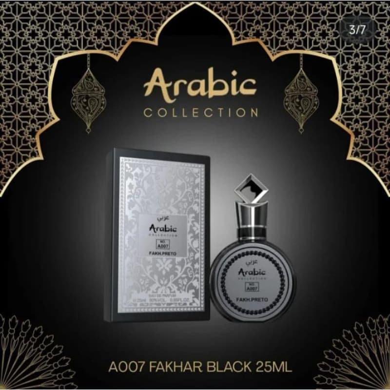 Perfume mini Árabe Fakhar Black 25 Ml Arabic Collection