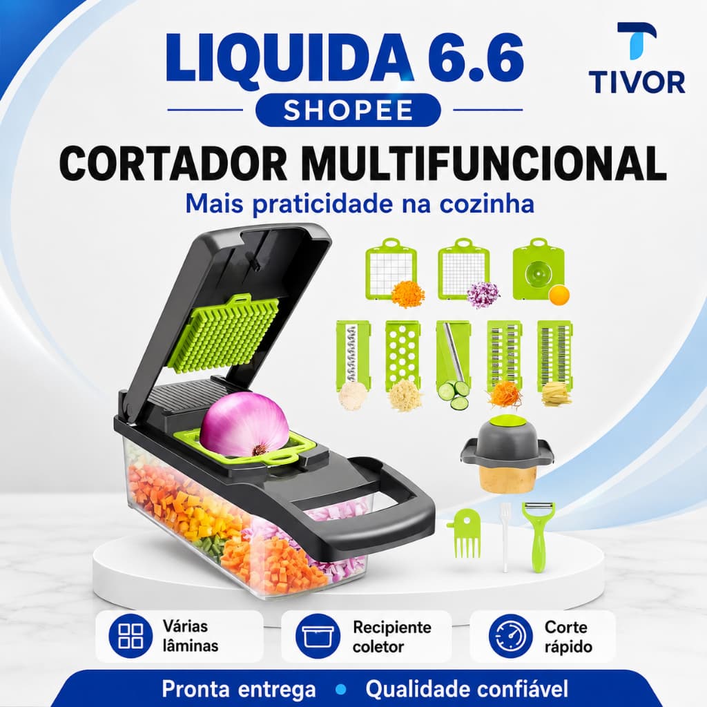 Cortador Fatiador Ralador de alimentos Manual Multifuncional  Legumes Verduras Frutas