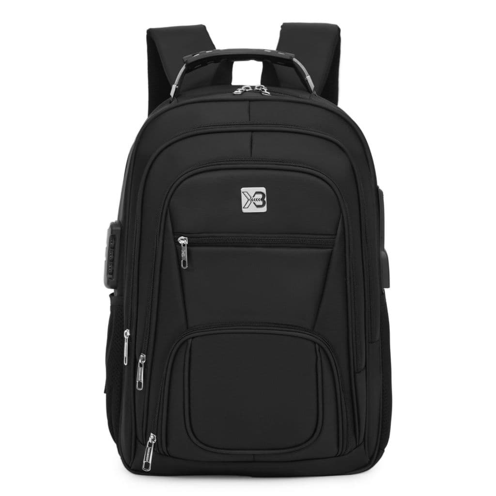 Mochila Notebook cadeado anti furto Impermeavel Executiva Reforçada Cabo De Aco Resistente Aux Usb Fone Ouvido