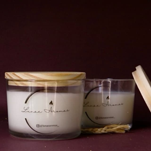 Vela Aromática Artesanal Perfumada PREMIUM 100 gramas Decorativa Presente Relaxamento