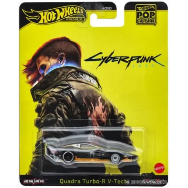 Hot Wheels POP Culture - Quadra Turbo - R , V - Tech - CYBERPUNK 2077 - Carrinho HotWheels