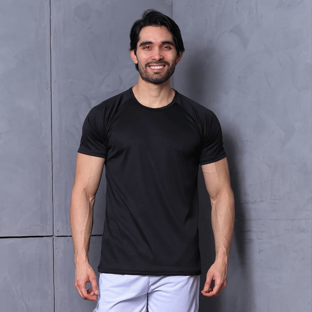 Camiseta Masculina Dry Fit Camisa Para Atividades Fisica Corridas Academia Caminhada Leve Confortável Varias Cores Malha