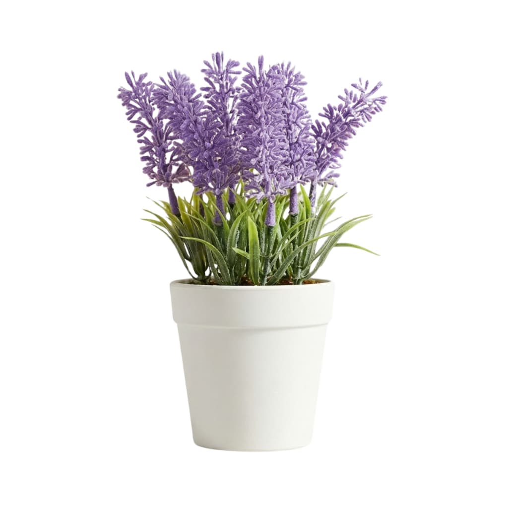 Planta Artificial Arranjo de Lavanda Decoração Luxo