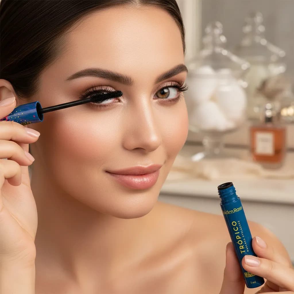 Mascara para cílios Qoiden Rose volume power