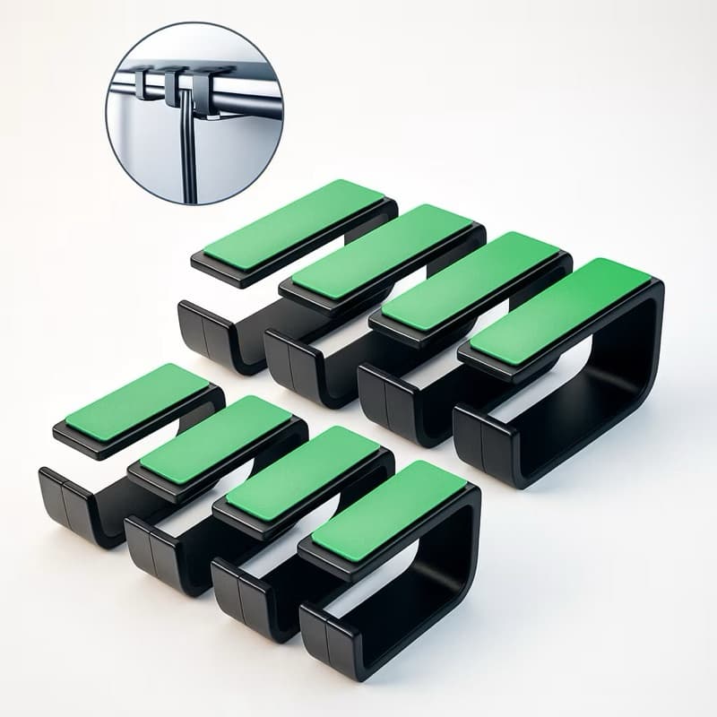 Organizador de Cabos com Fixação Extra Forte – Preto ou Branco