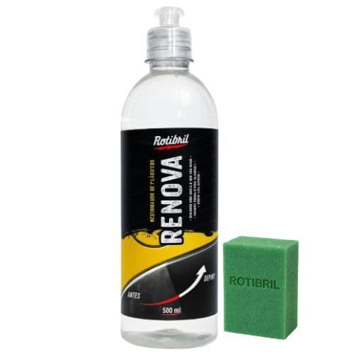 Revitalizador De Plásticos Restaurador 500ml Renova