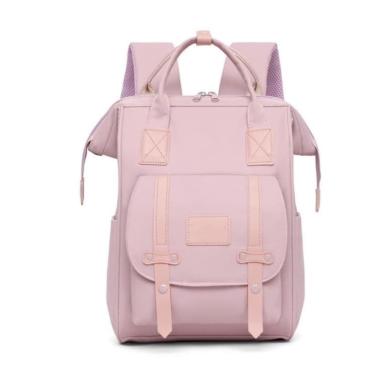 Mochila Feminina Fashion Impermeável para Universidade, Viagem e Uso Diário