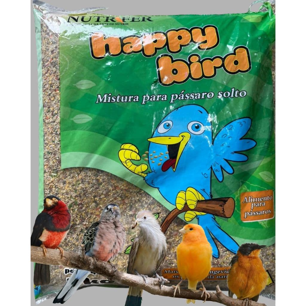ALIMENTOS PARA PÁSSAROS DA NATUREZA/ PASSAROS LIVRES - FERREIRA NUTRIFER