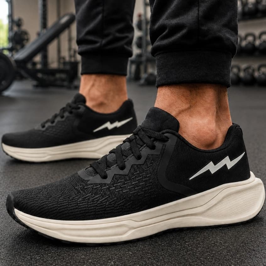 Tênis Masculino Esportivo Corrida Treino Academia Leve Macio