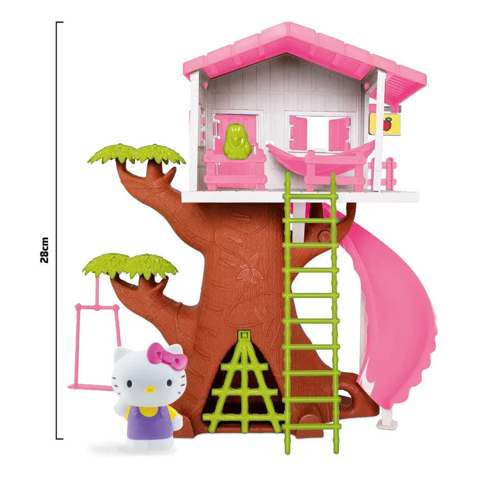 Casa na Árvore da Hello Kitty – Playset Brinquedo Infantil Samba Toys