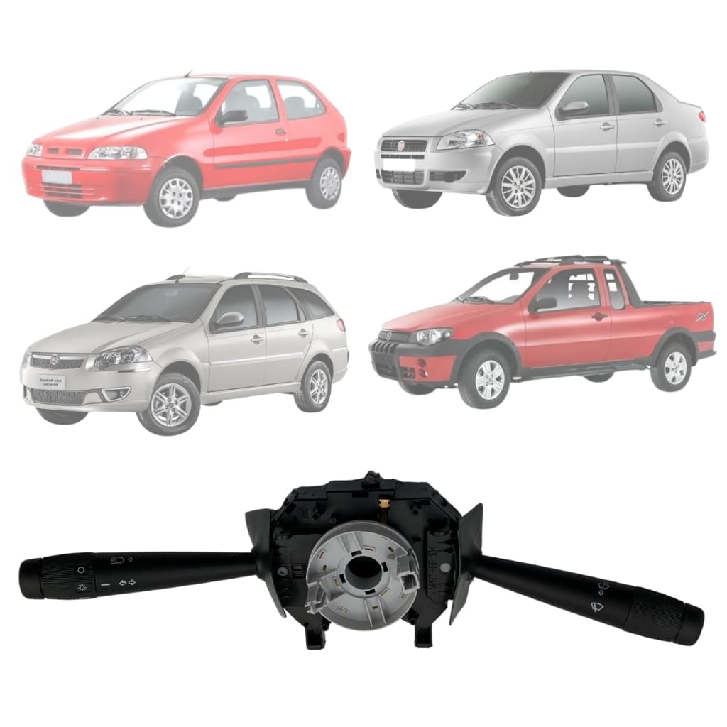 Chave de Seta Fiat Palio Siena Strada 1996 a 2009 Sem Limpador Traseiro